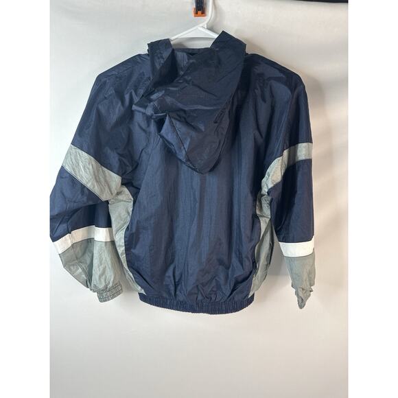 Vintage Dallas Cowboys Mighty Mac Windbreaker Jacket Size Youth Small 8-10 - Picture 2 of 7